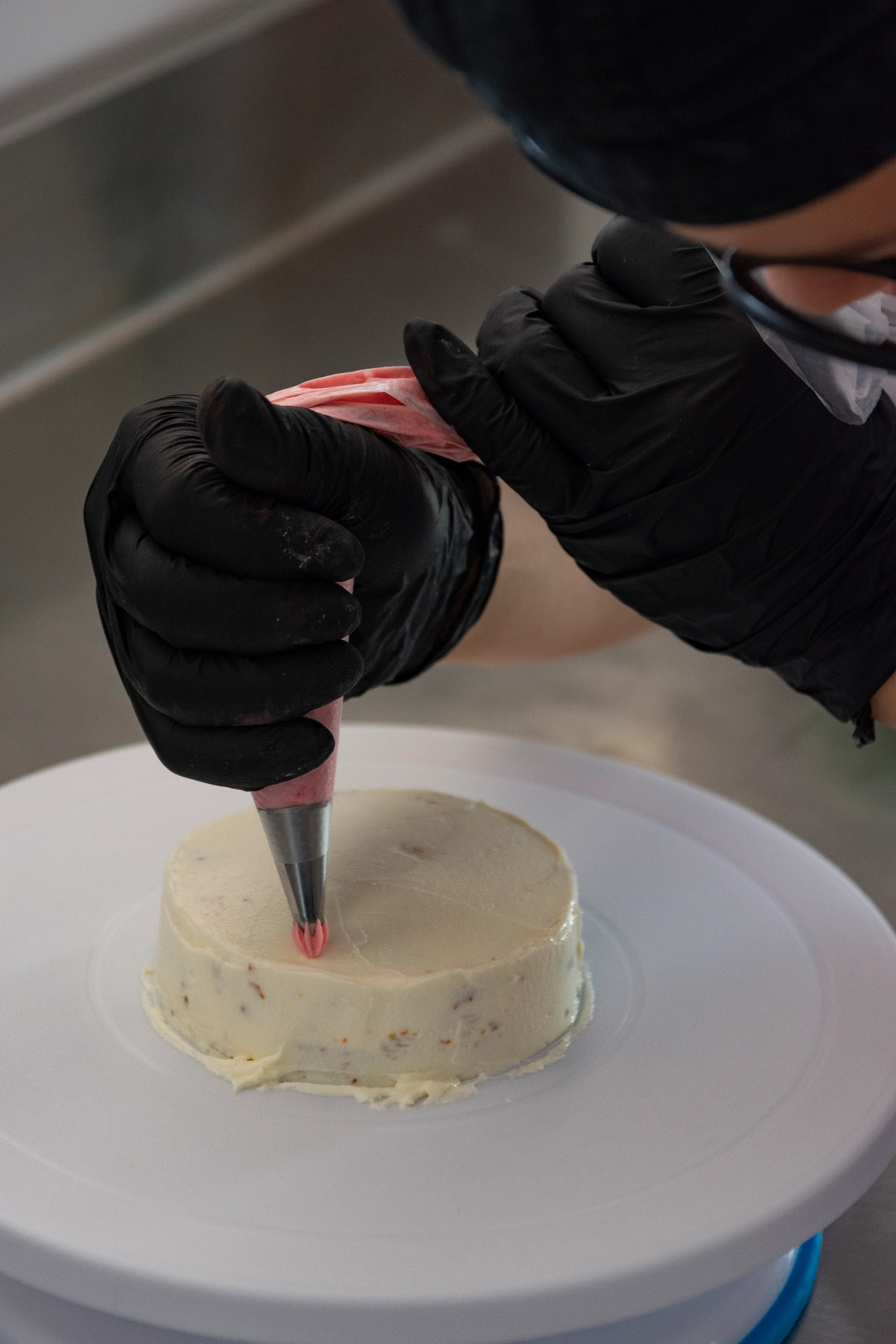 Decorazione cream tart